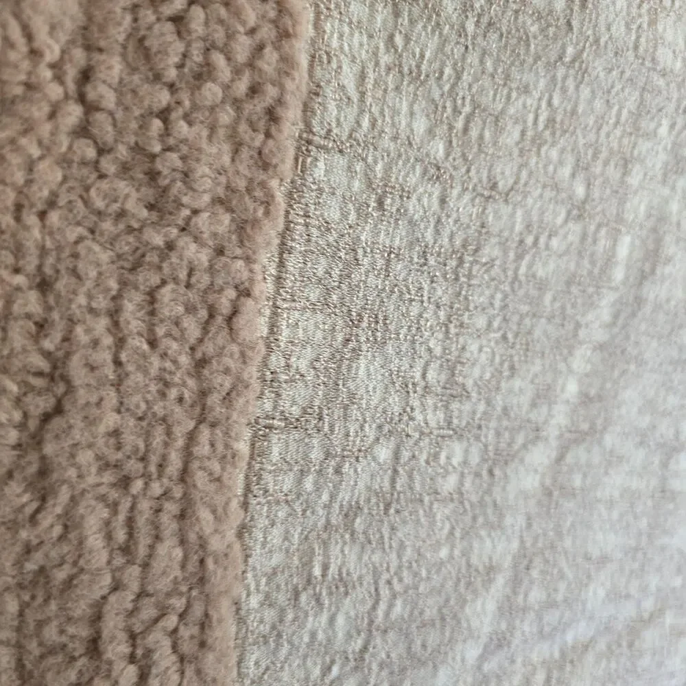 Vintage Chenille Throw 60x73 Mauve Peach Cottage Bedspread Small Blanket
